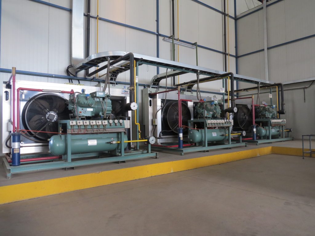 Proyecto camaras de fresco equipos bitzer Brasil